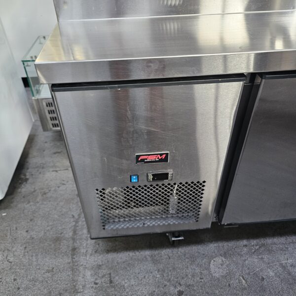 Refurbished FSM 1800mm Preparation Fridge with Storage - Image 5