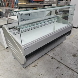 REFURBISHED 2000MM SQUARE GLASS DISPLAY FRIDGR