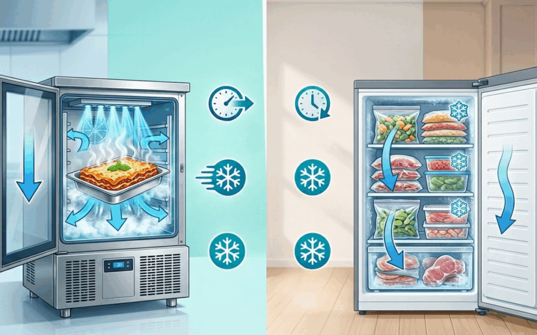 Blast Chiller vs. Regular Freezer