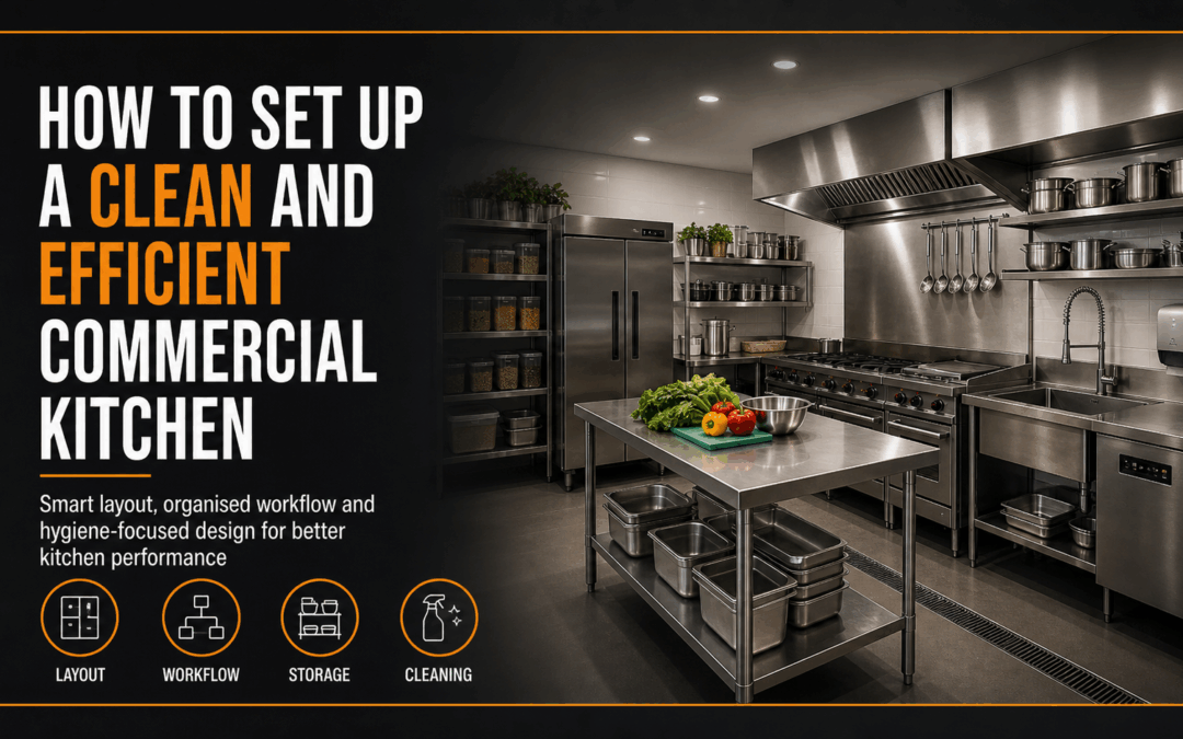 How to Set Up a Clean and Efficient Commercial Kitchen