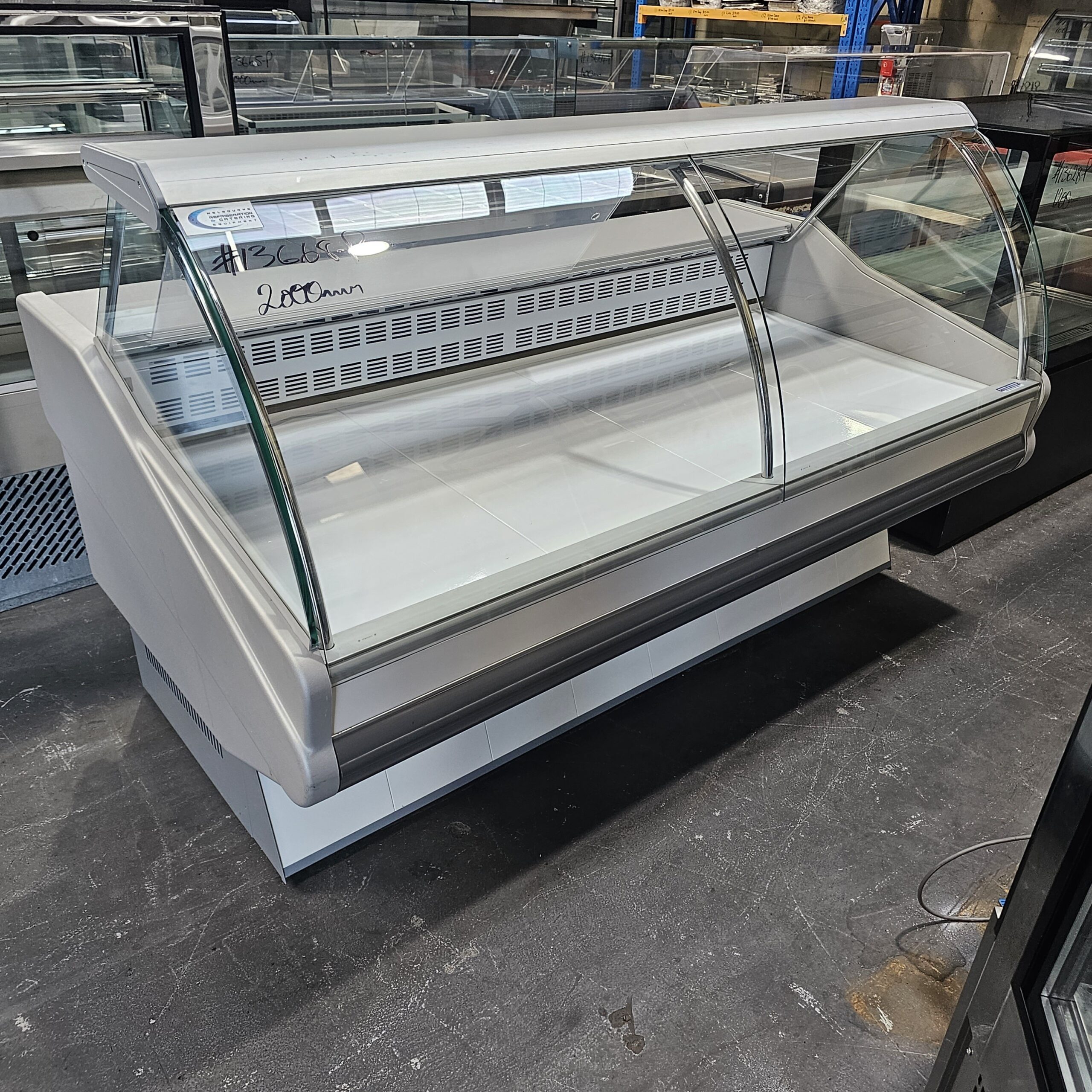 Premium Tecnodom 2000mm Display Fridge – Stunning Italian Design