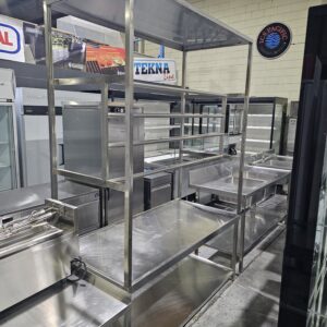 STQINLESS STEEL MEAT HANGING RACK