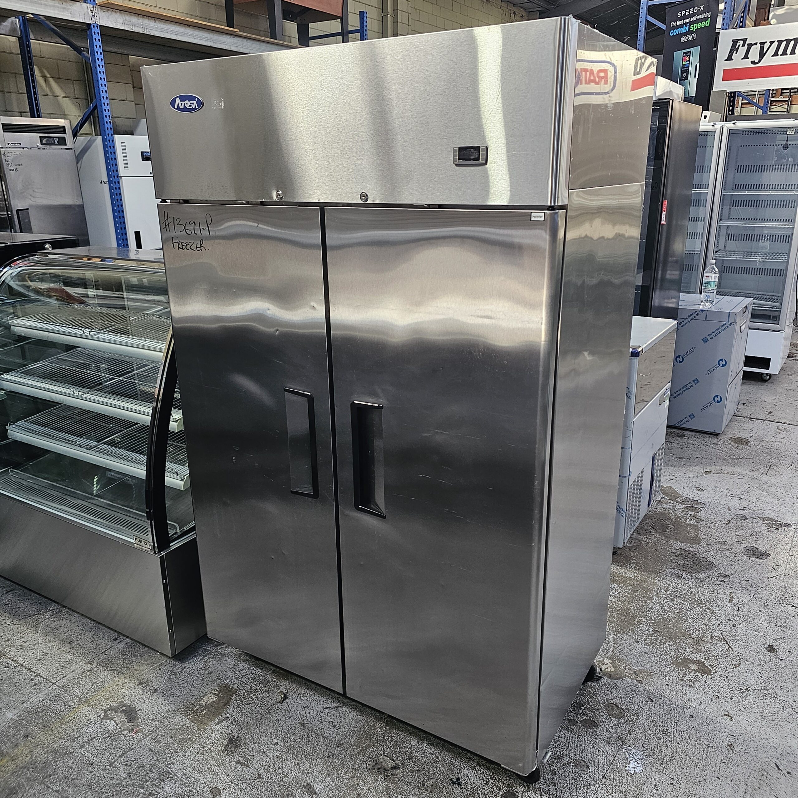 REFUEBISHED ATOSA 2 DOOR STORAGE FREEZER
