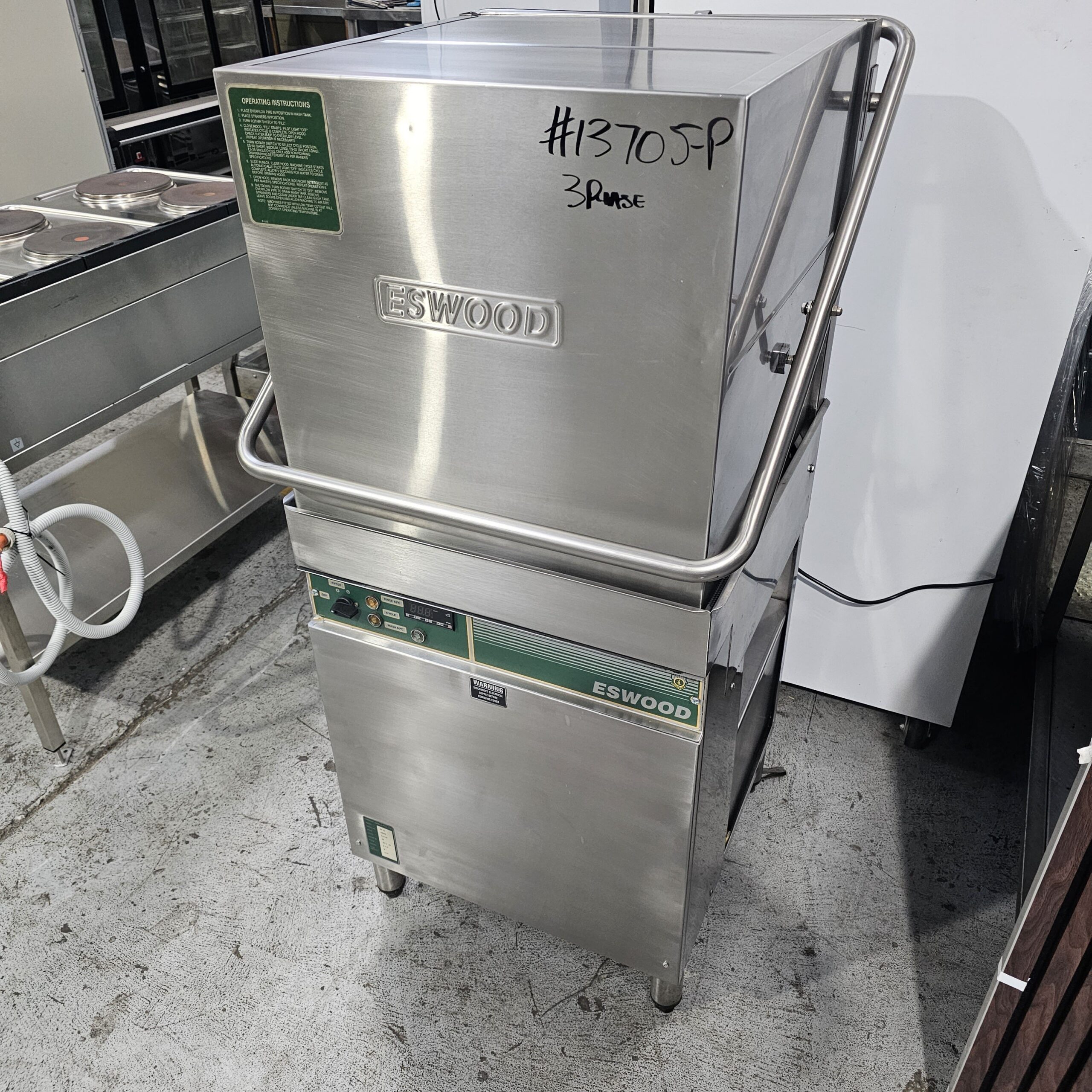 Effortless Heavy-Duty ES32 Dishwasher – Superior 3-Month Warranty