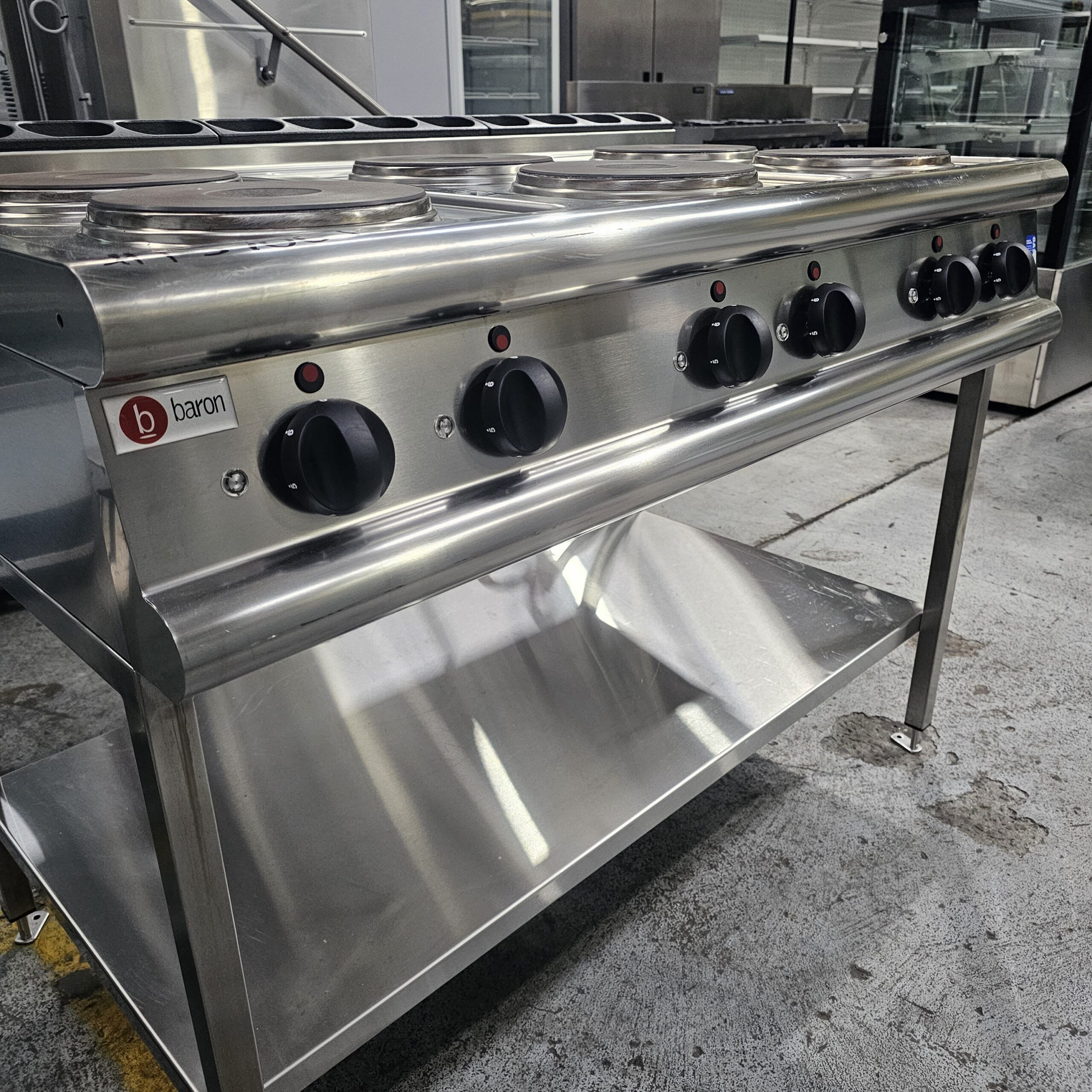 AS NEW BARON 6 HOB ELECTRIC COOKTOP - Image 5