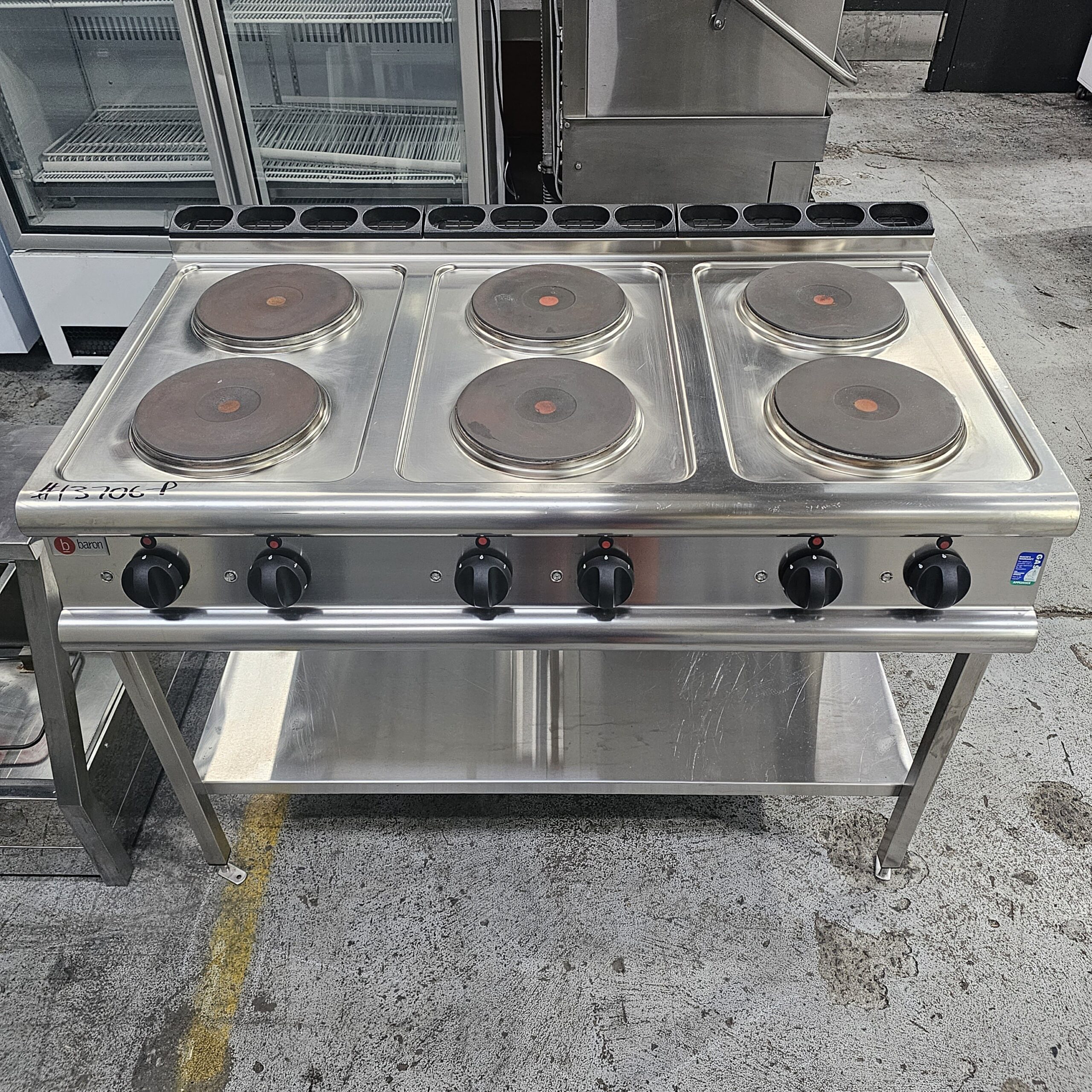 AS NEW BARON 6 HOB ELECTRIC COOKTOP - Image 3
