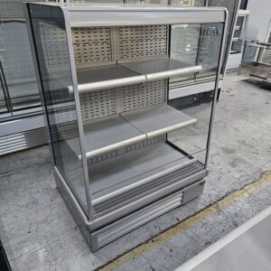 Premium Refurbished INVA10 Open Fridge – Crisp Display 3-Tier