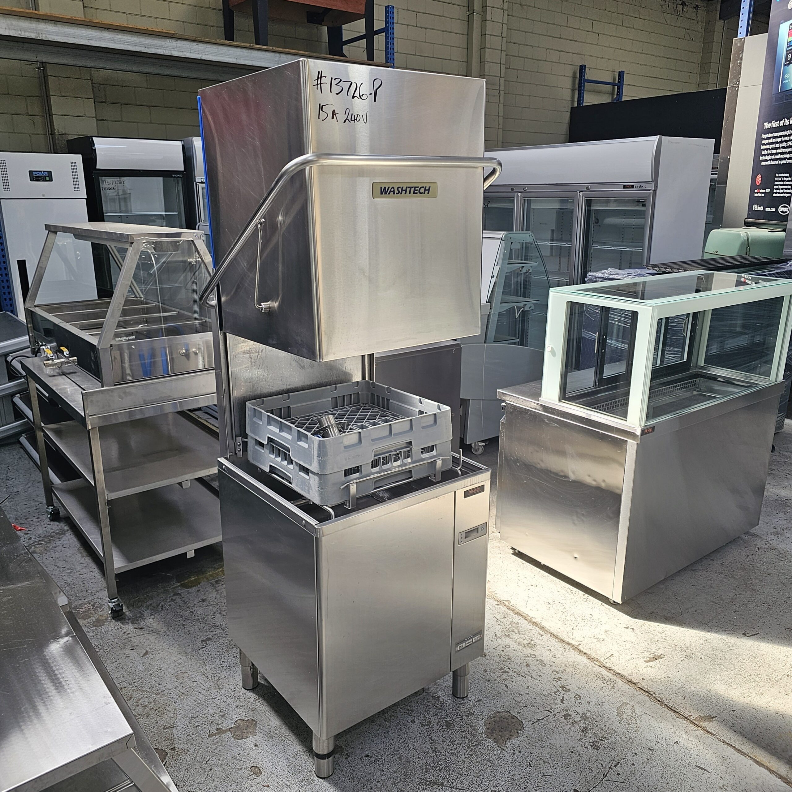 REFURBISHED WASHTECH M2 PASSTHROUGH DISHWASHER - Image 3